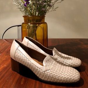 Derbys à talons Vintage